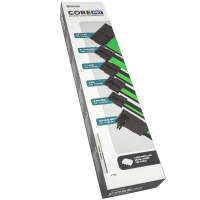 Kolink Core Pro set prolunghe cavi intrecciati 12V-2x6 Type-2 - Venom Green