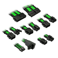Kolink Core Pro set prolunghe cavi intrecciati 12V-2x6 Type-1 - Venom Green
