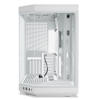 HYTE Y70 Dual Chamber Case Mid-Tower, Tempered Glass - Snow White