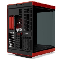 HYTE Y70 Dual Chamber Case Mid-Tower, Tempered Glass - Rosso