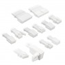 Kolink Core Pro set prolunghe cavi intrecciati 12V-2x6 Type-2 - Brilliant White