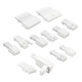 Kolink Core Pro set prolunghe cavi intrecciati 12V-2x6 Type-1 - Brilliant White Kolink Core Pro set prolunghe cavi intrecciati 12V-2x6 Type-1 - Brilliant White