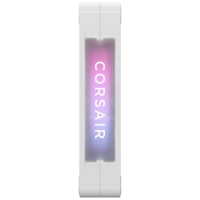 Corsair iCUE LINK RX120 RGB Series, Ventola PWM, Kit da 3 - 120mm, Bianco