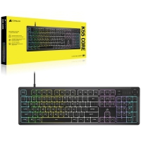 Corsair Gaming K55 CORE RGB Mechanical Keyboard, Membrana - Layout ITA