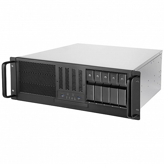 Silverstone SST-RM41-H08 Rackmount Server - 4U - Grigio Silverstone SST-RM41-H08 Rackmount Server - 4U - Grigio