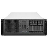Silverstone SST-RM41-H08 Rackmount Server - 4U - Grigio