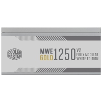 Cooler Master MWE Gold 1250 V2 Modulare, 80Plus Gold, Bianco - 1.250 watt