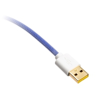 Ducky Premicord Afterglow Cable Coiled, USB Type-C a Type-A - 1,8 m