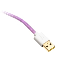 Ducky Premicord Azure Cable Coiled, USB Type-C a Type-A - 1,8 m
