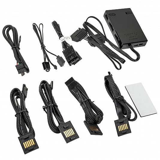 Lian Li UNI HUB SL-INF Controller, L-Connect 3 - Nero Lian Li UNI HUB SL-INF Controller, L-Connect 3 - Nero