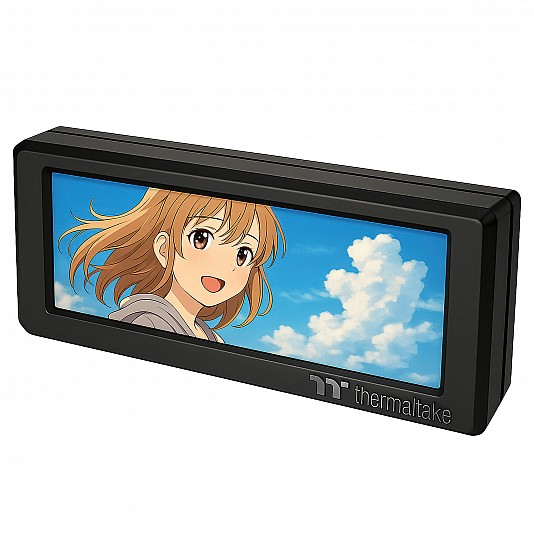 Thermaltake LCD Screen Kit, Mini Schermo USB da 3,9 pollici - Nero Thermaltake LCD Screen Kit, Mini Schermo USB da 3,9 pollici - Nero