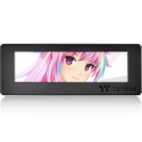 Thermaltake LCD Screen Kit, Mini Schermo USB da 3,9 pollici - Nero