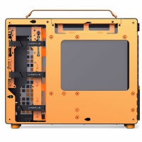 Jonsplus Z20 Handle Case mATX - Nero/Arancione