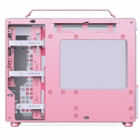 Jonsplus Z20 Handle Case mATX - Bianco/Rosa