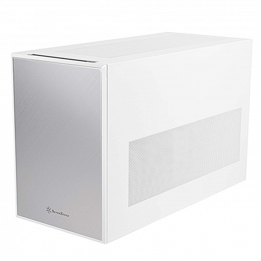 Silverstone Sugo 17, Case Cubico, Mini - Bianco Silverstone Sugo 17, Case Cubico, Mini - Bianco