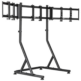 Thermaltake Triplo Supporto Da Corsa per Monitor - Nero Thermaltake Triplo Supporto Da Corsa per Monitor - Nero