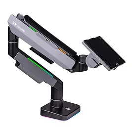Thermaltake Braccio Singolo RGB Per Monitor - Nero Thermaltake Braccio Singolo RGB Per Monitor - Nero