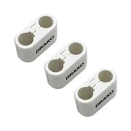 Drako All-In-One Comb HD, Clip per cooler AIO, Ø 10/11 mm - Bianco Drako All-In-One Comb HD, Clip per cooler AIO, Ø 10/11 mm - Bianco