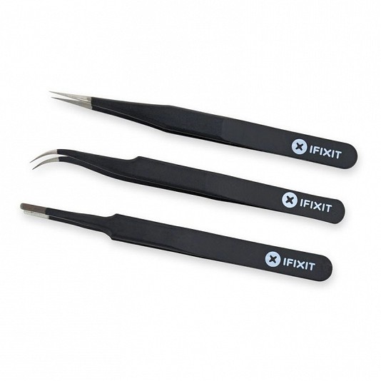 iFixit pinzette di precisione PRO - 3 pezzi iFixit pinzette di precisione PRO - 3 pezzi