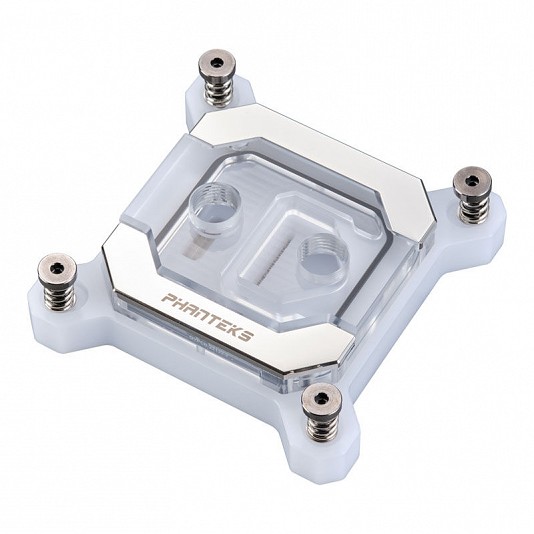PHANTEKS C370I WaterBlock CPU, ARGB, Acrilico - Bianco PHANTEKS C370I WaterBlock CPU, ARGB, Acrilico - Bianco