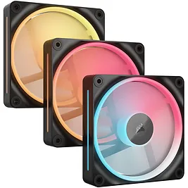 Corsair iCUE LINK LX120-R RGB, Ventole PWM Reverse, Triple Fan Kit, Nera - 120mm Corsair iCUE LINK LX120-R RGB, Ventole PWM Reverse, Triple Fan Kit, Nera - 120mm