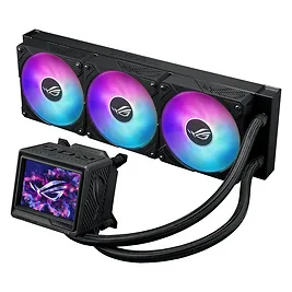 Asus ROG RYUJIN III 360 EXTREME ARGB Cooler AIO, schermo LCD 3.5", 360 mm - Nero Asus ROG RYUJIN III 360 EXTREME ARGB Cooler AIO, schermo LCD 3.5", 360 mm - Nero