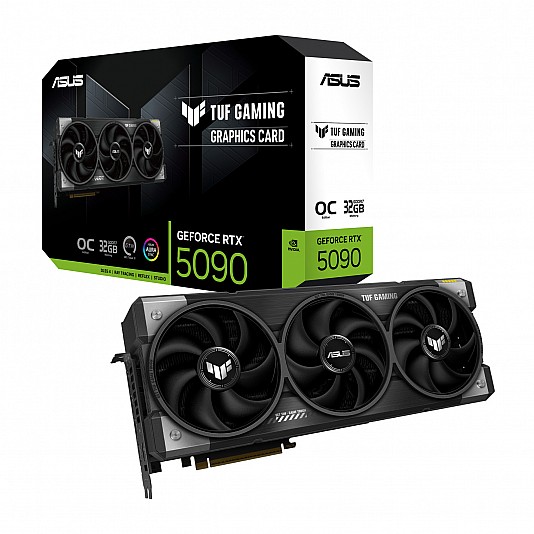Asus TUF Gaming GeForce RTX 5090 32GB OC Edition, 32768 MB GDDR7, DLSS 4 Asus TUF Gaming GeForce RTX 5090 32GB OC Edition, 32768 MB GDDR7, DLSS 4
