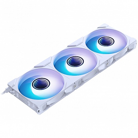 PHANTEKS M25 Gen2 PWM D-RGB Reverse, 120mm Triple Fan Kit - Bianco PHANTEKS M25 Gen2 PWM D-RGB Reverse, 120mm Triple Fan Kit - Bianco