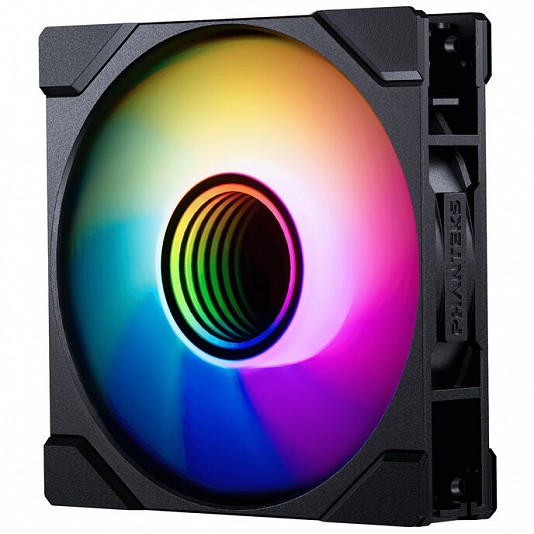 PHANTEKS M25 Gen2 PWM D-RGB Reverse, 120mm - Nero PHANTEKS M25 Gen2 PWM D-RGB Reverse, 120mm - Nero