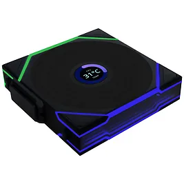 Lian Li UNI FAN TL LCD Reverse Wireless ARGB PWM 140 mm - Nero Lian Li UNI FAN TL LCD Reverse Wireless ARGB PWM 140 mm - Nero