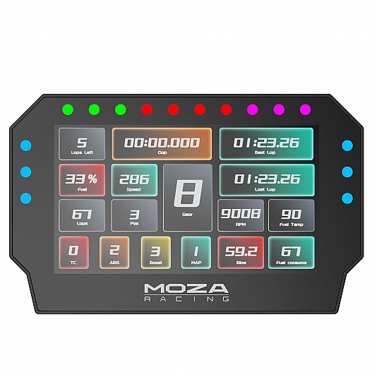 MOZA CM2 Racing Dash - Nero MOZA CM2 Racing Dash - Nero