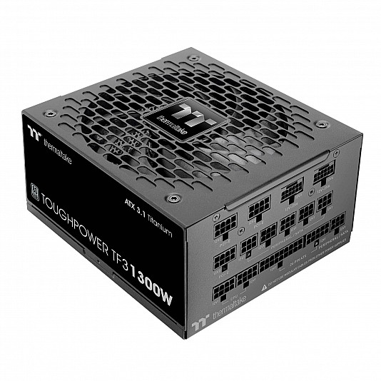 Thermaltake Toughpower TF3 80 Plus Titanium PSU, Modulare - 1.300 Watt Thermaltake Toughpower TF3 80 Plus Titanium PSU, Modulare - 1.300 Watt