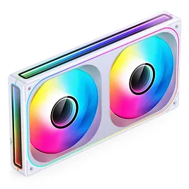 Jonsbo ZB-240 Infinity Mirror ARGB PWM Reverse, 240mm (2x 120) - Bianco Jonsbo ZB-240 Infinity Mirror ARGB PWM Reverse, 240mm (2x 120) - Bianco