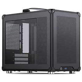 Jonsbo C6 Max, Micro-ATX, Alluminio - Nero Jonsbo C6 Max, Micro-ATX, Alluminio - Nero