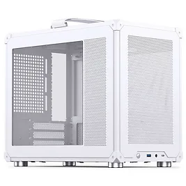 Jonsbo C6 Max, Micro-ATX, Alluminio - Bianco Jonsbo C6 Max, Micro-ATX, Alluminio - Bianco
