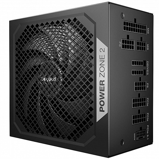 be quiet! Power Zone 2 80 PLUS Platinum PSU Modulare - 850 Watt be quiet! Power Zone 2 80 PLUS Platinum PSU Modulare - 850 Watt