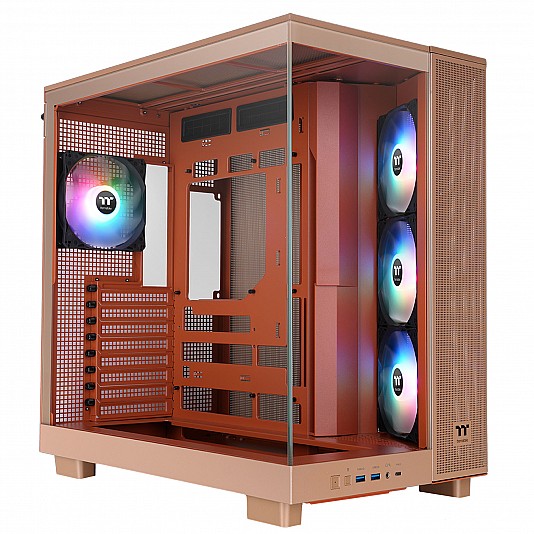 Thermaltake View 380 XL TG ARGB, Vetro Temperato - Gravel Sand Thermaltake View 380 XL TG ARGB, Vetro Temperato - Gravel Sand