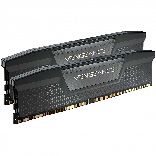 Corsair Vengeance DDR5 6400MHz C42, Nero - 128GB (2x64GB) Corsair Vengeance DDR5 6400MHz C42, Nero - 128GB (2x64GB)