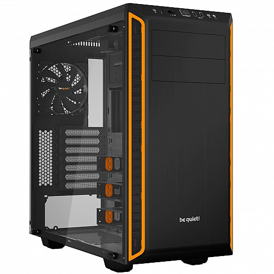 be quiet! Pure Base 600 Window Orange - Nero/Arancione be quiet! Pure Base 600 Window Orange - Nero/Arancione