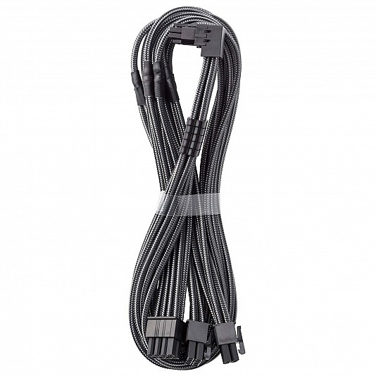 CableMod C-Series PRO cavo 12VHPWR a 3x PCI-E per Corsair, 90° Tipo A, 60cm - Carbon CableMod C-Series PRO cavo 12VHPWR a 3x PCI-E per Corsair, 90° Tipo A, 60cm - Carbon