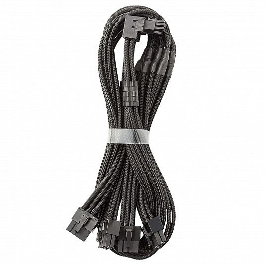 CableMod C-Series PRO cavo 12VHPWR a 4x PCI-E per Corsair, 90° Tipo A, 60cm - Nero CableMod C-Series PRO cavo 12VHPWR a 4x PCI-E per Corsair, 90° Tipo A, 60cm - Nero