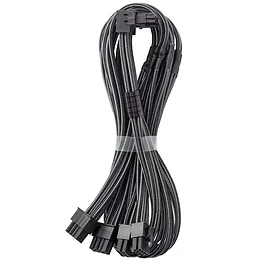 CableMod C-Series PRO cavo 12VHPWR a 4x PCI-E per Corsair, 90° Tipo B, 60cm - Carbon CableMod C-Series PRO cavo 12VHPWR a 4x PCI-E per Corsair, 90° Tipo B, 60cm - Carbon