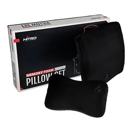 Nitro Concepts Set di cuscini Memory Foam - Nero Nitro Concepts Set di cuscini Memory Foam - Nero