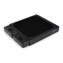 Alphacool NexXxoS HPE-20 Radiator 19 FPI 120mm - Radiatore Slim Multipass in Rame Nero Alphacool NexXxoS HPE-20 Radiator 19 FPI 120mm - Radiatore Slim Multipass in Rame Nero