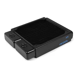 Alphacool NexXxoS HPE-30 Radiator 18 FPI 120mm - Radiatore Multipass in Rame Nero Alphacool NexXxoS HPE-30 Radiator 18 FPI 120mm - Radiatore Multipass in Rame Nero