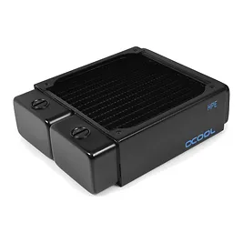 Alphacool NexXxoS HPE-45 Radiator 16 FPI 120mm - Radiatore Multipass in Rame Nero Alphacool NexXxoS HPE-45 Radiator 16 FPI 120mm - Radiatore Multipass in Rame Nero