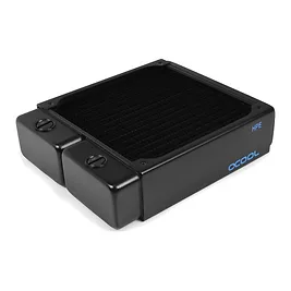 Alphacool NexXxoS HPE-45 Radiator 16 FPI 140mm - Radiatore Multipass in Rame Nero Alphacool NexXxoS HPE-45 Radiator 16 FPI 140mm - Radiatore Multipass in Rame Nero