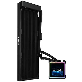 Lian Li HydroShift II LCD-S 360N Fanless AIO Water Cooler, ARGB - Nero Lian Li HydroShift II LCD-S 360N Fanless AIO Water Cooler, ARGB - Nero