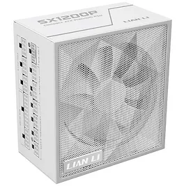 Lian Li SX1200P 80 PLUS Platinum - PCIe 5.1, ATX 3.1 - 1200 Watt, Bianco Lian Li SX1200P 80 PLUS Platinum - PCIe 5.1, ATX 3.1 - 1200 Watt, Bianco
