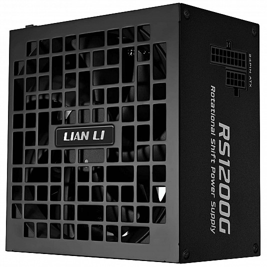 Lian Li RS1200G 80 PLUS Gold + RS HUB - ATX 3.1 - 1200 Watt, Nero Lian Li RS1200G 80 PLUS Gold + RS HUB - ATX 3.1 - 1200 Watt, Nero